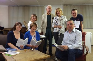 The cast for Sylvia's Wedding